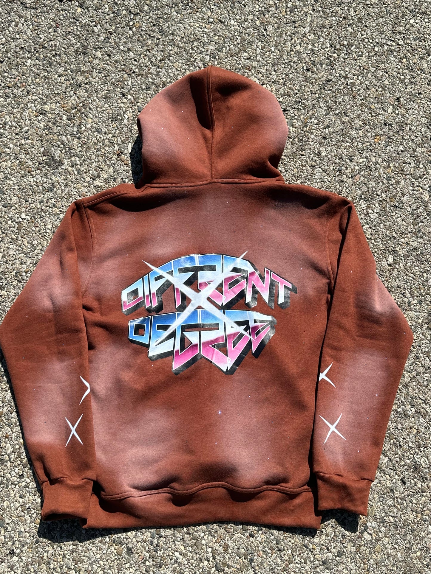 "BROWN SUNBURNED" HOODIE